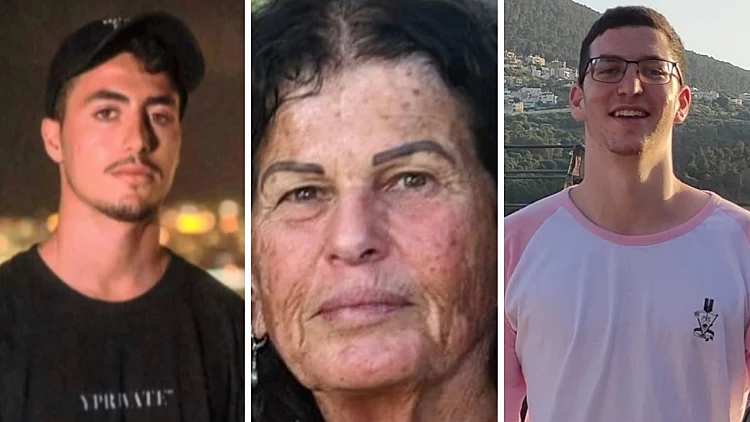 החללים החטופים יונתן סמרנו, עפרה קידר ושי לוינסון חולצו מעזה