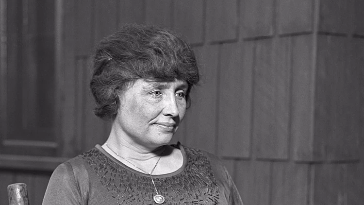 Helen Keller Circa 1920 Rest