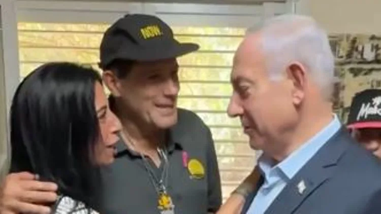 636 ימים אחרי הטבח, נתניהו הגיע לניר עוז: "לא צריכים עוד מופע"