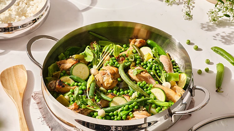 סיר שוקיים וירוקים