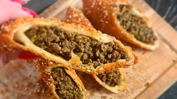 טורטיה מטוגנת במילוי בשר
