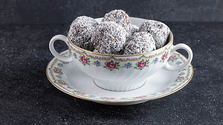 כדורי שוקולד עם טחינה