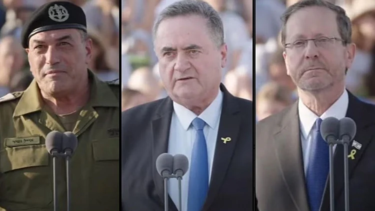 הרצוג, כ"ץ ורא"ל זמיר בטקס סיום קורס טיס