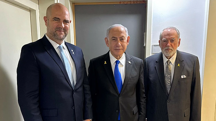 שגריר ארה"ב הגיע למשפט נתניהו; העדות הופסקה בשל המצב בסוריה