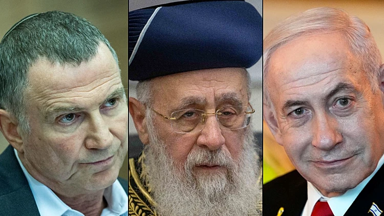 "שקרן, בן של כומר": המנהיג הרוחני של ש"ס נגד נתניהו ואדלשטיין