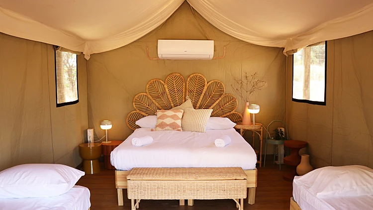 גלמפינג בקיבוץ אורטל