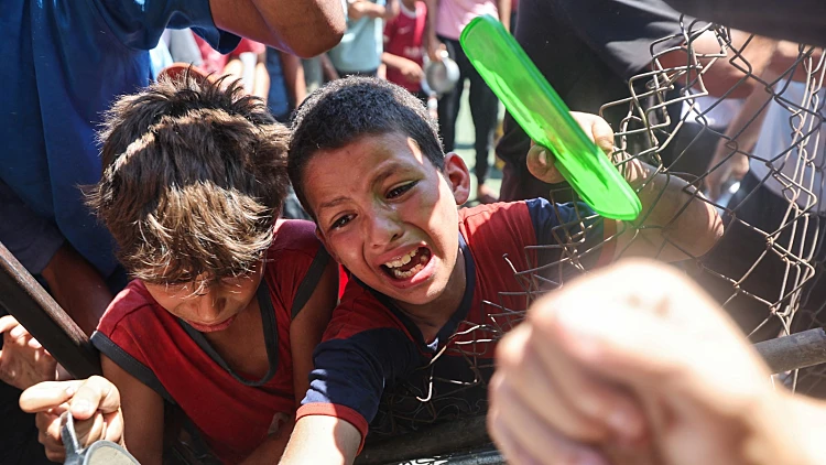 הרעב בעזה בכותרות: בעולם מאשימים את ישראל במשבר  