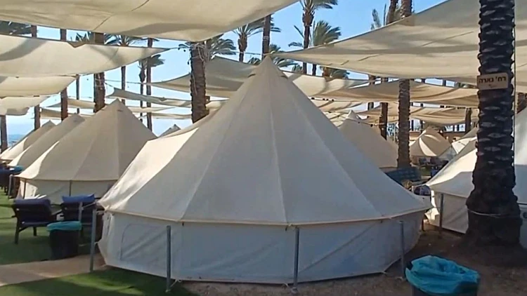 אוהל ממוזג במחיר של וילה: למה "גלמפינג" יקר כל כך?
