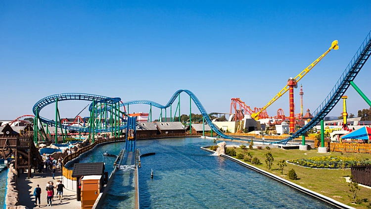 Zator,,poland, ,פארק השעשועים אנרג'ילנדיה ליד קרקוב