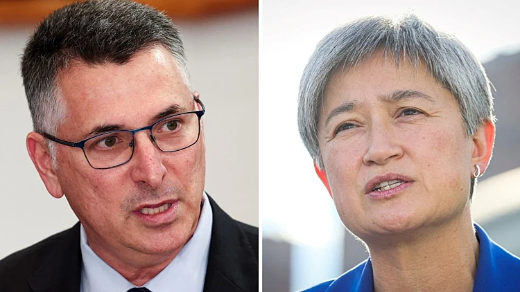 שר החוץ גדעון סער ושרת החוץ האוסטרלית פני וונג