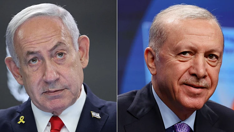 רה"מ נתניהו ונשיא טורקיה ארדואן