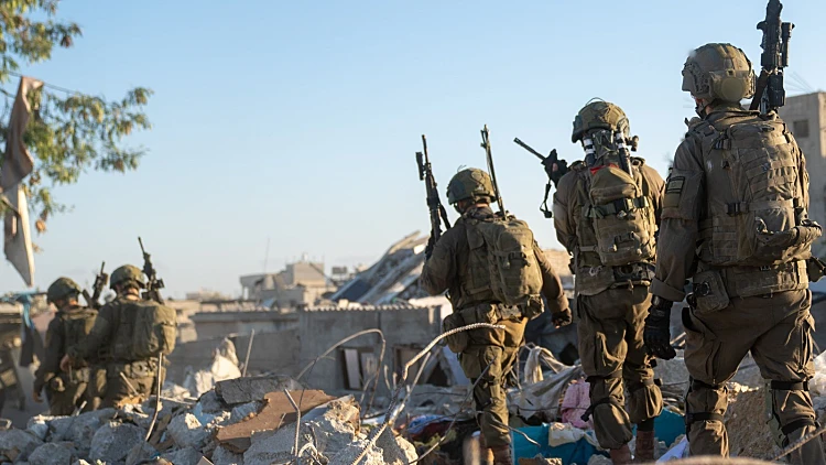 לוחמי כפיר בפעילות בח'אן יונס