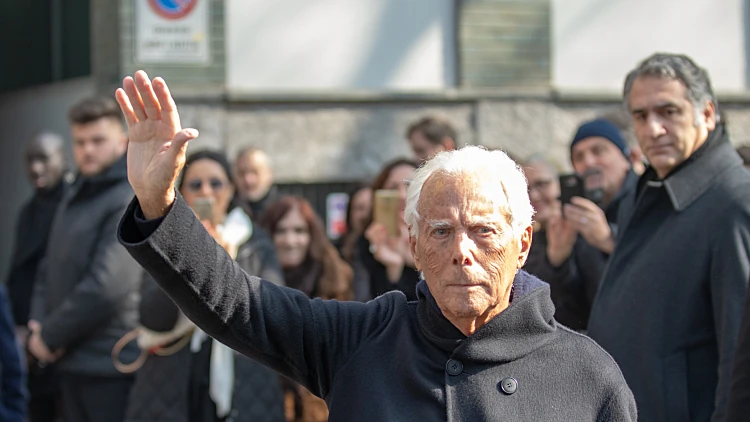 מעצב העל ג'ורג'ו ארמני מת בגיל 91