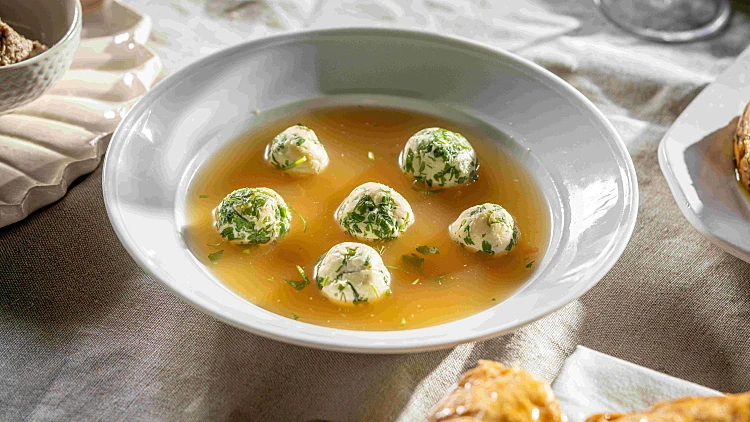 מרק טלה עם קניידלך