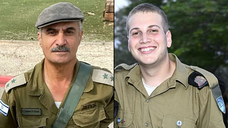סא"ל במיל' יצחק הרוש וסמל אורן הרשקו נפלו בפיגוע במעבר אלנבי