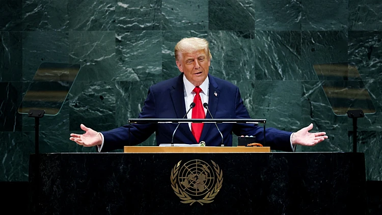 טראמפ באו"ם: "ההכרה במדינה פלסטינית - פרס לחמאס"