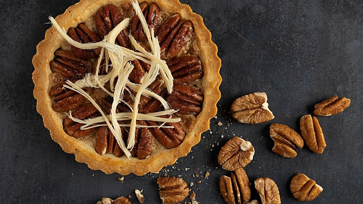 פאי פקאן, חלווה ומייפל