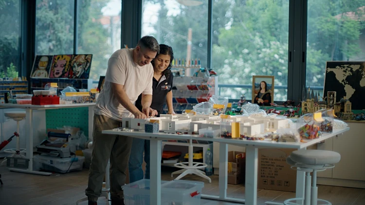 התערוכה של חברי קיבוץ כפר עזה