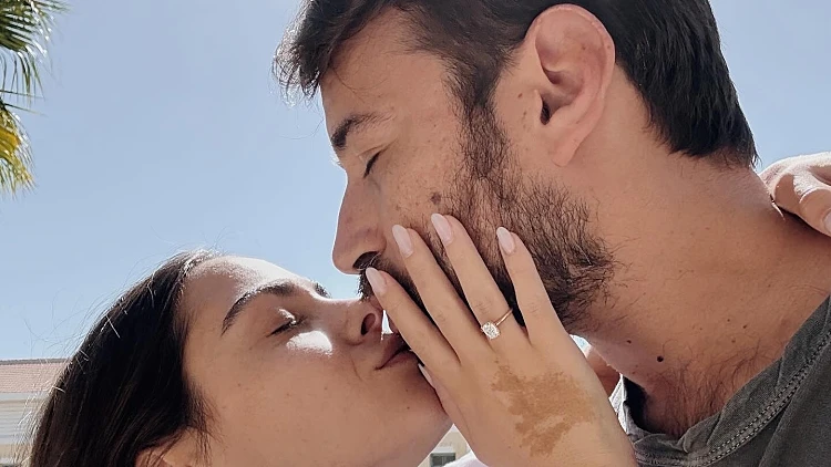 נאיה פדרמן ובן זוגה שון דורון