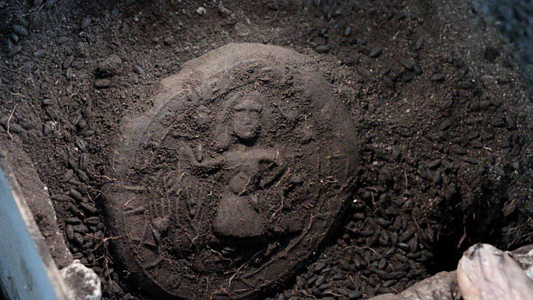 כיכר לחם מלפני 1,300 שנה שהתגלתה בטורקיה