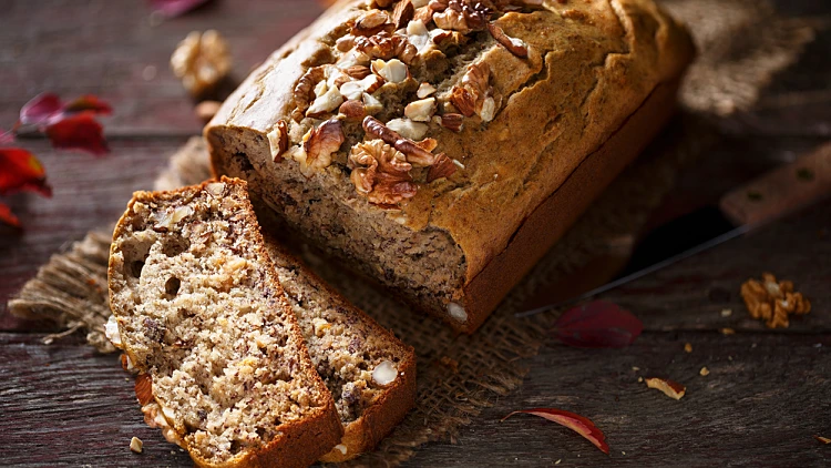 עוגת בננות דיאטטית עם שיבולת שועל