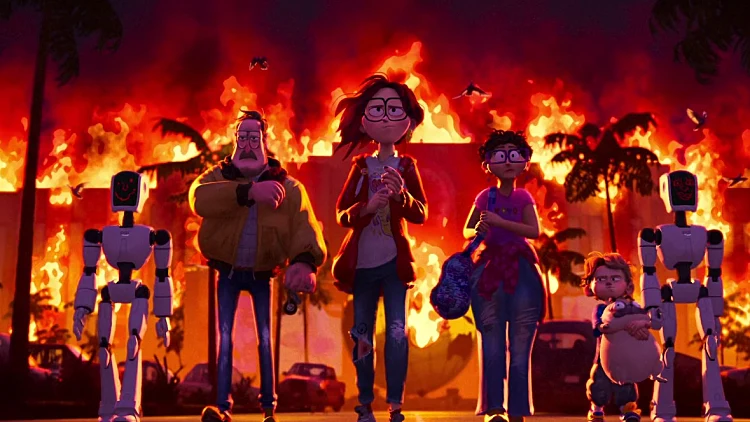 "משפחת מיטשל ומלחמתה במכונות"