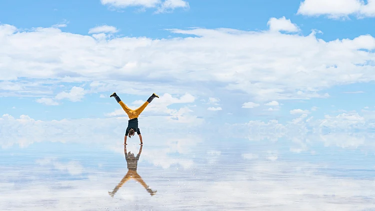 Salar De Uyuni מדבר המלח בבוליביה