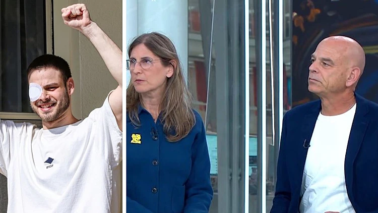 הוריו של אלון אהל בריאיון: "הוא לא ראה אור יום בכל תקופת השבי"