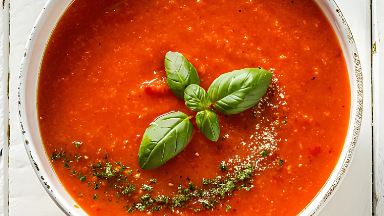 מרק עגבניות עשיר