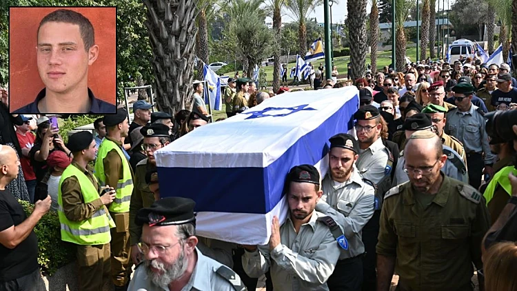 סרן עומר נאוטרה הובא למנוחות: "זינקתם לקרב בלי לחשוב פעמיים"