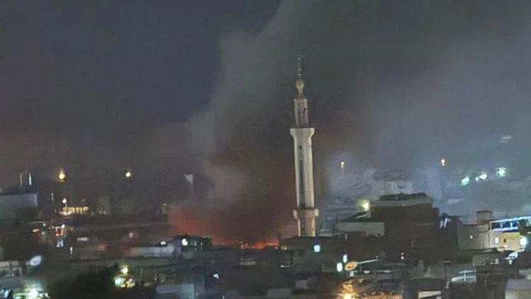 חיל האוויר תקף מתחם אימונים של חמאס בדרום לבנון