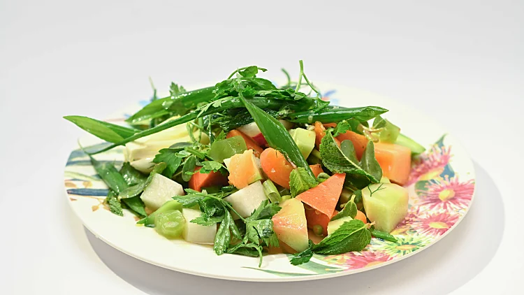 סלט כללי מניצוצות הבריאה: המתכון למנת האודישן של ורד שובל