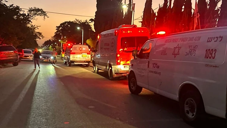 זירת התאונה במושב במועצה האזורית חוף אשקלון