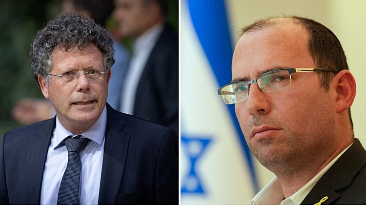 ח"כ שמחה רוטמן והשופט יצחק עמית