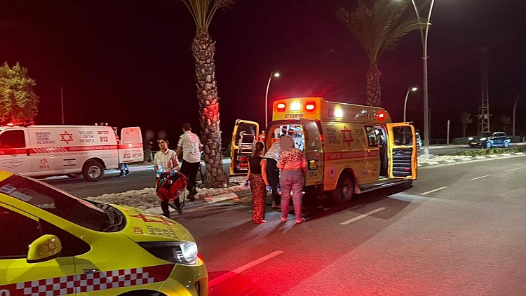 אמבולנס באשקלון