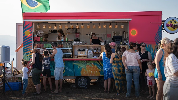 עגלת הקפה יואבה רמת הגולן