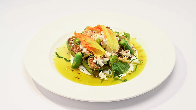 קישוא צלוי, שקדים ודואה: המתכון למנת האודישן של סתיו גרוסי