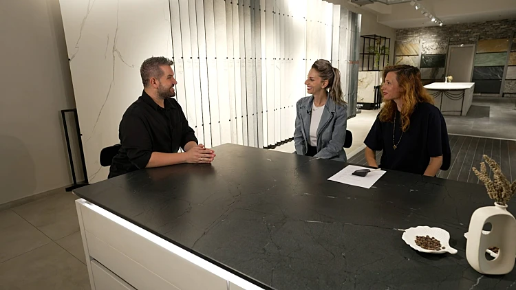 מעצבים יוקרה - פרק 4: ליעד יוסף בוחר לביונסה משטח למטבח