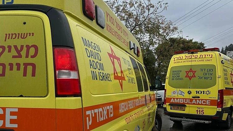 אמבולנס בצפון. ארכיון
