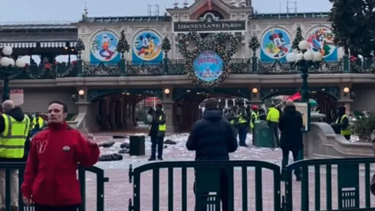 דיסנילנד טובעת בזבל: עובדי ניקיון מוחים במקום השמח בעולם