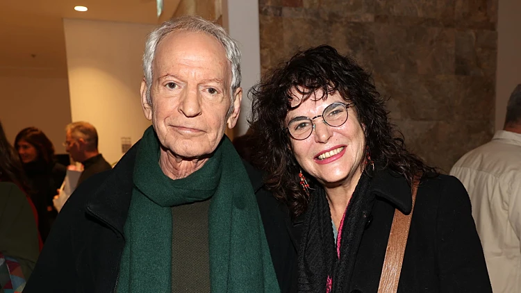 שלום חנוך ואשתו לימור