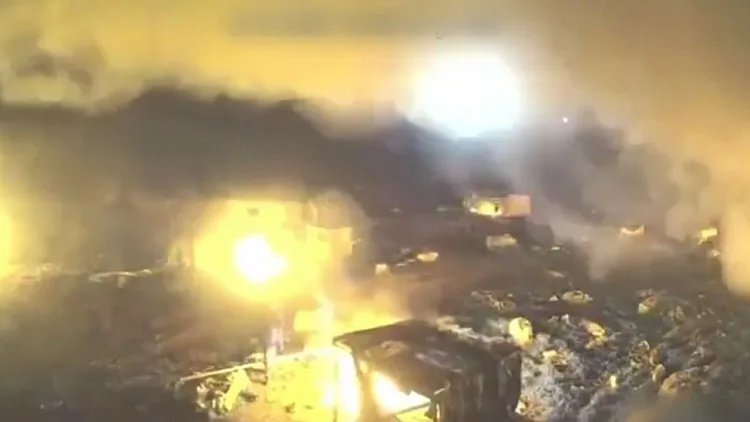 פוגרום בשטחים: עשרות מתנחלים שרפו מכל הבא ליד והיכו תושבים