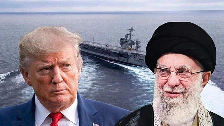 חמינאי, טראמפ ונושאת המטוסים לינקולן