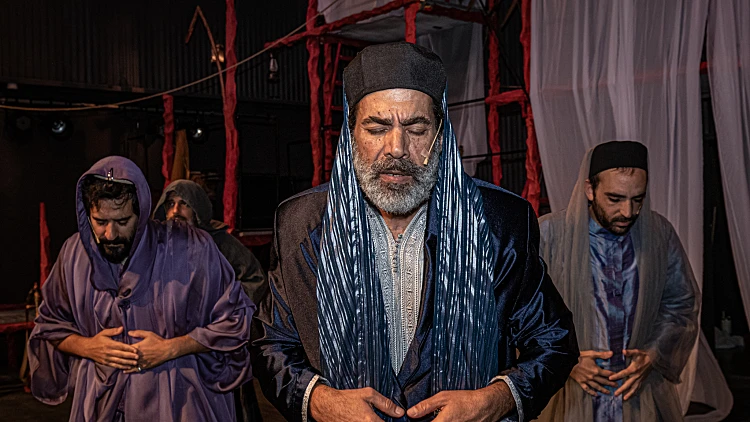 מתוך ההצגה "מלך מרוקאי"