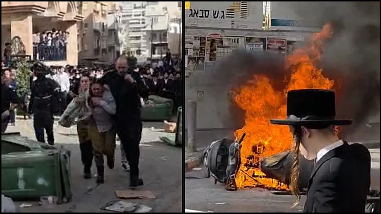 22 נעצרו בבני ברק. המשטרה בביקורת על צה"ל: "לא תיאמו איתנו"