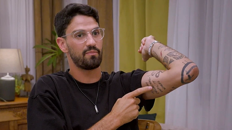 הקעקוע של עמית מ"אהבה חדשה": "עשיתי אותו בגלל שחר חיון"