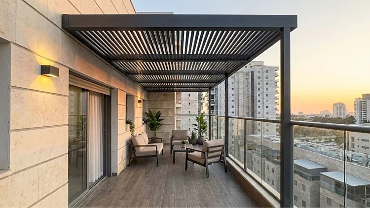 פרגולה אלומיניום