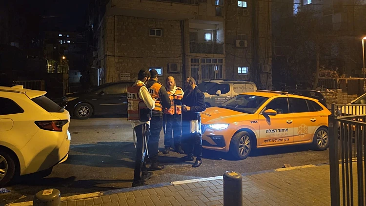 זירת האירוע בשכונת נווה צבי בירושלים