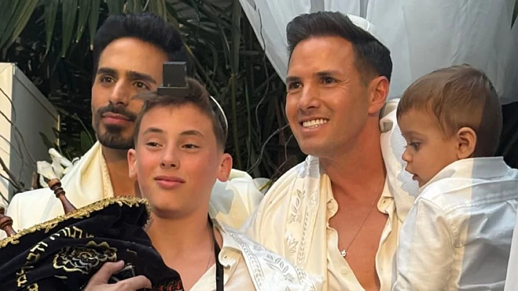 "אבא היה גאה בך": בר המצווה המרגשת של רוי פרישר גוטמן