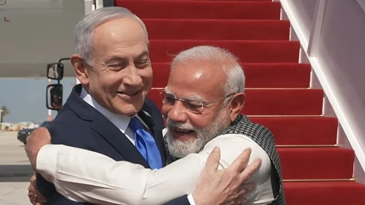 ראש ממשלת הודו מודי ורה"מ נתניהו